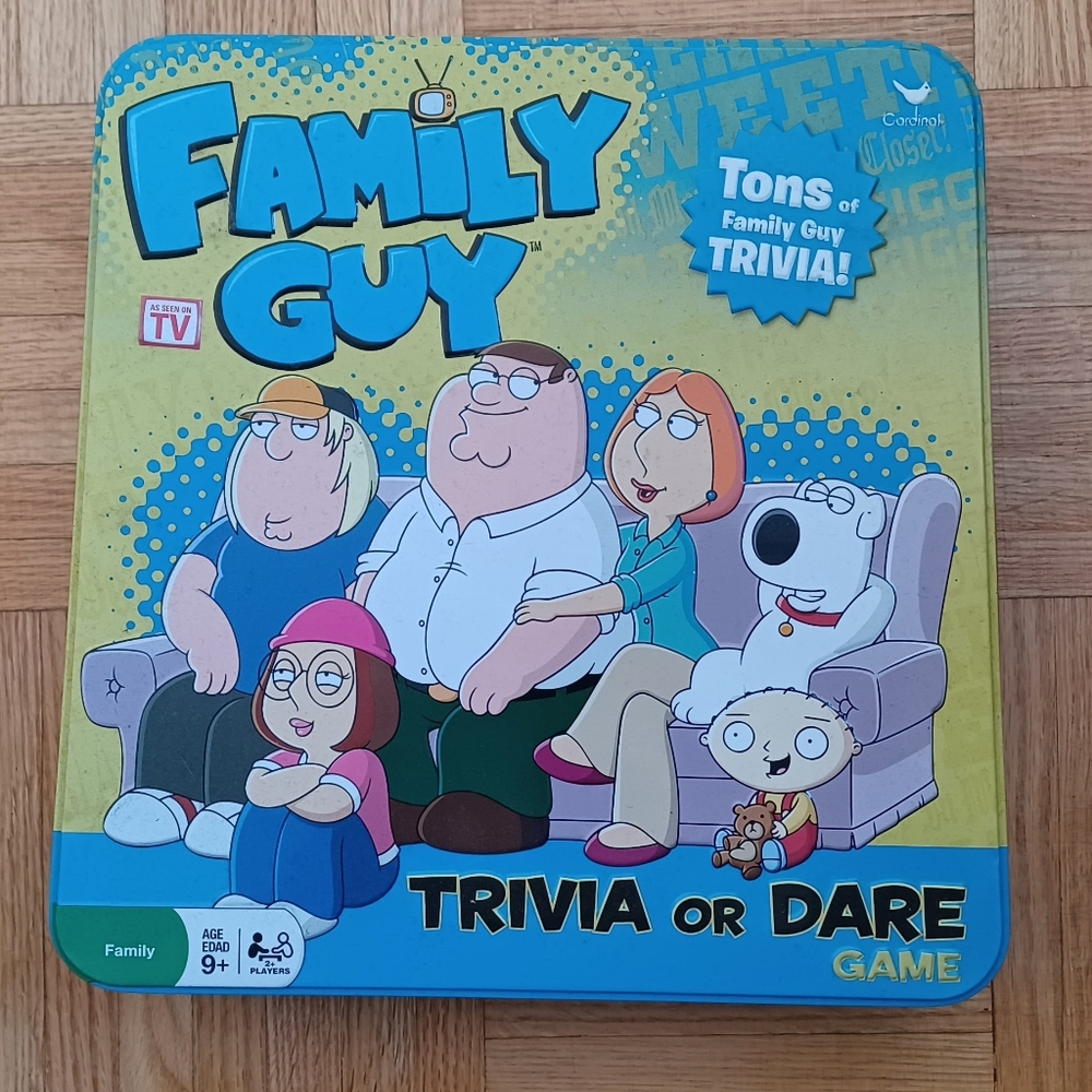 Family Guy Trivia or Dare - LIKE NEW